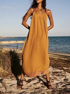free-est agatha ruched stretch cotton dress free-est + Agatha Midi